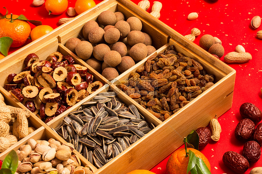 新春纳福 寓意吉祥的新年果盘与干果摆盘艺术