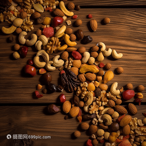 坚果与果干 健康零食的双子星